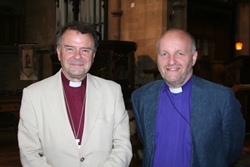 Bishop Alan with Quiet Day speaker Bishop Michael Perham.