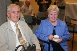 Dessie and Edna Thompson at the Mid Belfast meeting.