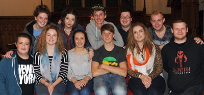 Lisburn Cathedral young people. Picture: John Kelly.