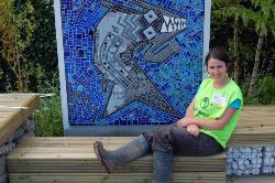 Mosaic artist Dawn Aston will be among those exhibiting in St Anne's Cathedral during August.