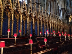 Inside Westminster Abbey. Photo: Stephen McBride.