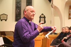 Bishop Alan speaking in Christ Church, Lisburn.