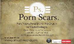 Porn Scars flyer.