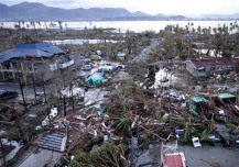 Devastation in the Philippines.