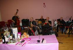 Jazz musicians at the Pink Night.