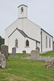 The refurbished exterior of Duneane Church.