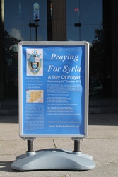Prayers for Syria at St Anne's