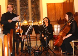 Ionian String Quartet at St Patrick's, Cairncastle.