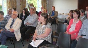 A section of the crowd who attended the Connor / Yei partnership focus evening in Ballymoney.