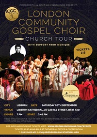 London Community Gospel Choir poster.