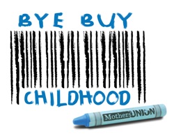 Bye Buy Childhood logo.