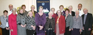 Mrs Kaye Somerville, Enrolling Member and guests pictured at a marking the 50th anniversary of St Mark’s Mothers’ Union.
