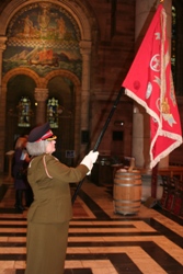 Major Bunnie Foulkes, chair of the Northern Ireland branch of the Corps Association.