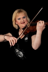 Hayley Howe, one of the musicians playing at the concert in Ballymacash.