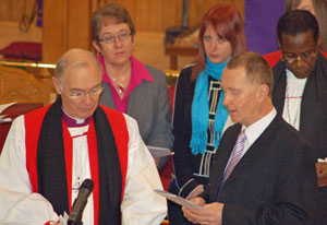Ronnie Briggs is Commissioned by the Archbishop of Armagh.