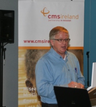 CMSI regional mission partner David Gough addresses the META launch.