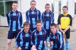 The winning team from St Andrew's, Glencairn.