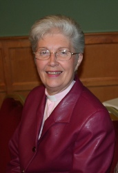 The Rev Canon Kathleen Brown who received an MBE in the Queen's Birthday Honours.