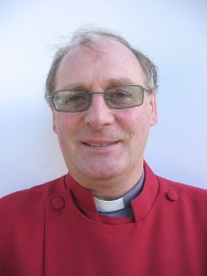 Canon George Irwin, rector of St Mark's.