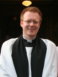The Rev Barry Forde, chaplain at QUB.
