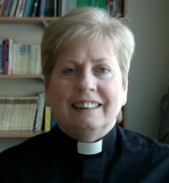 The Rev Elaine O'Brien, rector of Whitehouse and St Ninian.