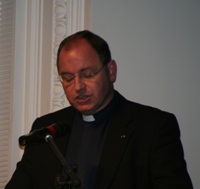 The Rev Alan McCann speaking at Synod 2011.