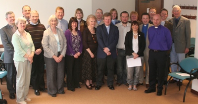 Members of the Training Council Executive and Working Groups and their meeting on April 13 2010.