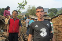 Andrew Bovill helps in Nepal following devastating earthquake