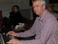 David Lamont mixing the sounds at Energize in Lisburn Cathedral on Sunday 20th November.