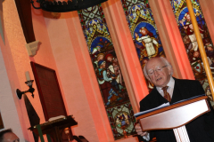 President of Ireland visits Donegore