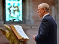HRH The Duke of York attends a service of remembrance at St Annes Cathedral Belfast this evening (Monday) to mark the centenary of the start of the First World War.Photo by Aaron McCracken/Harrisons