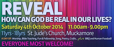 Information on upcoming events - Reveal, Saturday 5th October 2014