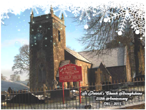 St Patrick's, Broughshane, celebrates its 250th anniversary in 2015.