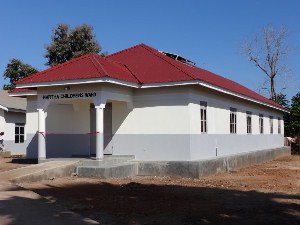 The second children's ward of the Martha Clinic, Yei, which opened recently.