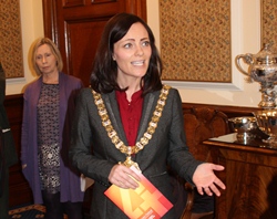 Belfast's Lord Mayor Nichola Mallon hosted the launch of the Festival in the Mayor's Parlour at Belfast City Hall.