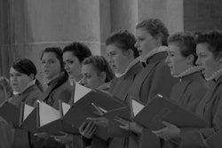 Members of St Anne's Cathedral's Girls' Choir.