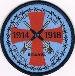 Calvin's winning badge design to be worn on the uniform until 2018.