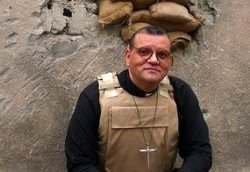 The Rev Canon Andrew White, Anglican Chaplain of St George's, Baghdad.