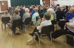 A crowd of 70 people attended the evening on pastoral visiting.