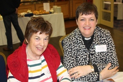 At Synod are the Rev Louise Stewart and Mrs Rosemary Macartney.