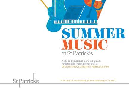 Summer recitals at St Patrick’s, Coleraine