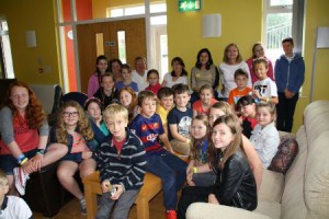 Children at the Holiday Bible Club in St Patrick's, Jordanstown.