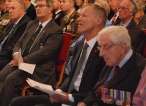 Veterans were among those who attended the Galliipoli Service.