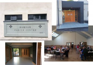The new Ramoan Parish Centre will be officially opened on September 3.