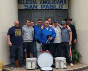 The Flute Band Church team at the Church of San Pablo, Concepción, Paraguay.