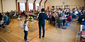 One hundred and seventy seven people came along to Ballymena's Messy Church on October 18