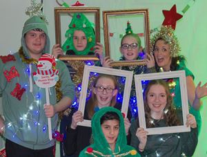 Framed! at the Christmas EVENT  in Antrim. Photo: Lucy Burden.