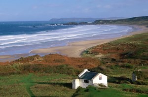 White Park Bay, the setting for a retreat for Connor Youth Leaders.