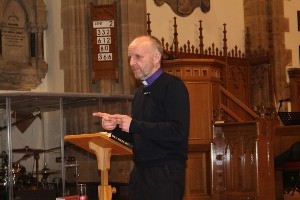 Bishop Alan delivers his Lent talk in Lisburn Cathedral on February 23. More photos in our Gallery (below).