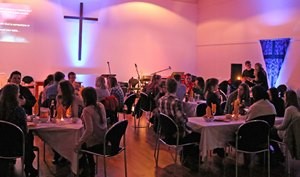 Young adults at the Church of Ireland’s Foundations gathering on Saturday March 19.